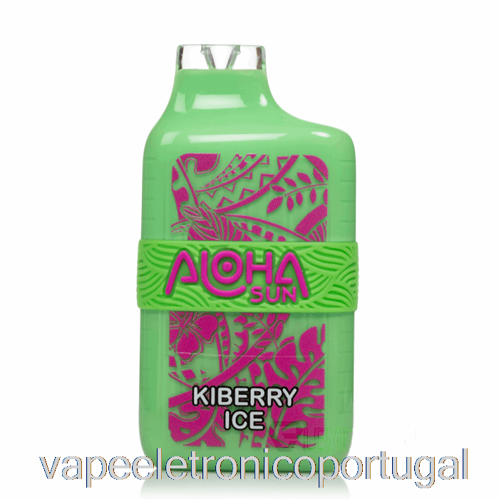 Vape Eletrônico Aloha Sun 7000 Descartável Kiberry Ice